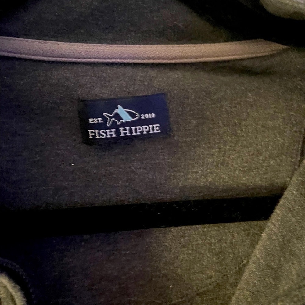 Fish Hippie Men Quarter zip